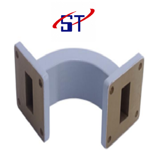 ท่อส่งคลื่นรูปสี่เหลี่ยมผืนผ้าแบบโค้งงอ – รัศมี 90 °   เครื่องบินไฟฟ้า - Product Image 3
