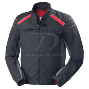 Veste de moto en textile professionnelle, équipement de protection, tissu léger et respirant avec ajustement réglable, idéale pour la conduite en ville - Product Image 6