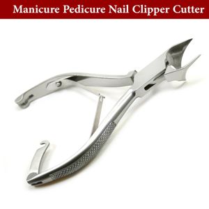 Coupe-ongles en acier au carbone de 14 cm, forme demi-lune incurvée, pour ongles incarnés et épais, avec verrou de sécurité enfant et ouverture large - Product Image 4