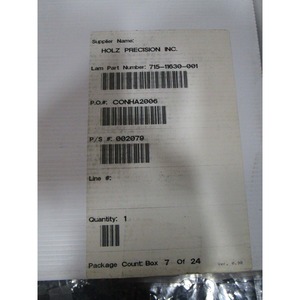 LAM Research 4400 715-011630-001 PEDESTAL ESC - Equipo y Piezas de Semiconductores de Confianza de Marca Global - Product Image 4