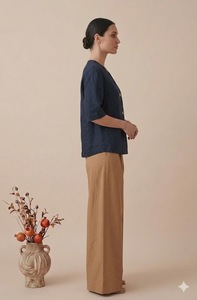 Amazing Designer Looking Casual Summer Short Sleeve Printed Night Suit for Women Two Piece Set Bohemian Casual Loungewear set - Product Image 4