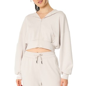 เสื้อฮู้ดดี้ผู้หญิงดีไซน์ใหม่ล่าสุด สีสันสดใส ปรับแต่งสีได้ ใส่โลโก้ด้านหน้าได้ ผ้าฟลีซเนื้อนุ่ม ระบายอากาศได้ดี เหมาะสำหรับฤดูหนาว ฤดูใบไม้ร่วง และฤดูใบไม้ผลิ - Product Image 2