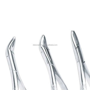 Fórceps de Extracción Dental de Acero Inoxidable de Alta Resistencia, Agarre Ergonómico, Certificado CE, Modelo DEBONAIRII para Cirugía Oral - Product Image 1