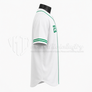 Camiseta de Béisbol Personalizada de Secado Rápido, Uniforme de Equipo con Botones al Frente, Camiseta de Béisbol al por Mayor, Fabricante de Ropa Deportiva OEM ODM - Product Image 5