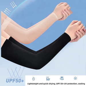 Manchons de soutien musculaire pour les bras, populaires, légers, pour l'entraînement sportif, en tissu respirant, séchage rapide, protection UV, personnalisables - Product Image 3