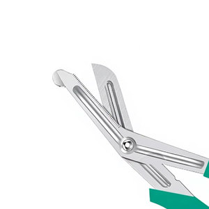 Tijeras de Trauma para Enfermeras, de 5.5 Pulgadas, Color Verde Azulado, Acero Inoxidable de Grado Alemán, Instrumento Médico de Emergencia para Vendajes - Product Image 2