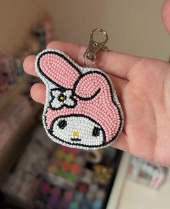 Llavero de cartas de póker con cuentas, de bajo precio, con cierre de langosta de metal dorado, hecho a mano, accesorio para bolso, regalo - Product Image 2