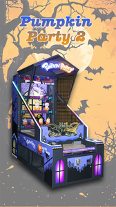 Máquina recreativa de intercambio de tickets para el juego Pumpkin Party Whack, juego de habilidad interactivo para centros de entretenimiento familiar en interiores - Product Image 4