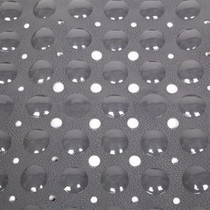 Tappetino Antiscivolo per Vasca da Bagno 39 x 16 Pollici, Grigio RT con Ventose e Fori di Drenaggio, Tappetini per Doccia per Maggiore Sicurezza e Comodità - Product Image 4