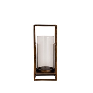 Candelabro Decorativo de Lujo en Dorado para Espacios Interiores Modernos, Candelabro Moderno para Decoración Elegante del Hogar, Ideal para San Valentín - Product Image 1