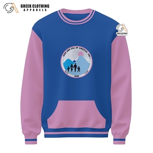 เสื้อสเวตเชิ้ตคุณภาพสูง คอตตอน แจ็คแอนด์จิล ไซส์พลัส ปักลายตามสั่ง เสื้อสเวตเชิ้ตคอกลมผู้หญิง เสื้อสเวตเชิ้ตผู้ชาย - Product Image 6