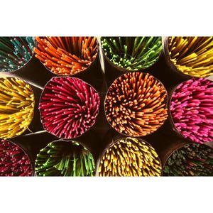 Incienso Indio Artesanal Ecológico de 9 Pulgadas, Colores Variados, de Alta Calidad, para Decoración del Hogar y Uso Religioso, Más Buscado - Product Image 6