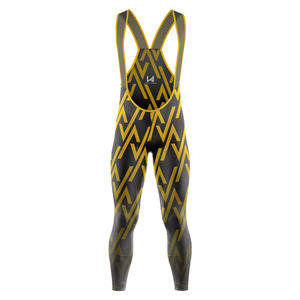 Maillot de cyclisme unisexe personnalisé par sublimation, avec bretelles, manches courtes ou longues, fermeture éclair intégrale, séchage rapide - Product Image 3