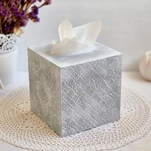 Caja de pañuelos de madera coleccionable con estampado, caja de pañuelos de madera antigua con estampado para monedas y billetes, caja de accesorios al por mayor - Product Image 2