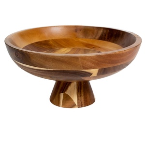 Grossiste Bol à fruits en bois Grand plateau de cuisine en bois du Vietnam - Product Image 1