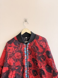 Wholesale Silk Bomber <b>Jacket</b> Oversize Street Wear Baggy <b>Jacket</b> Gift <b>For</b> Her - Product Image 5