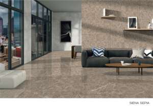 Carreaux de porcelaine polis et émaillés 600x1200mm, finition brillante de luxe, grand format, pour revêtements de sol et murs intérieurs, pour une décoration moderne. - Product Image 3