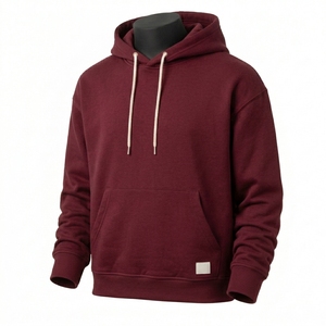เสื้อฮู้ดดี้ผู้ชาย แขนยาว สีพื้น โลโก้สั่งทำได้ คอวี ระบายอากาศได้ดี เหมาะสำหรับกิจกรรมกลางแจ้ง - Product Image 1