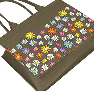 Bolsas de Lona Reutilizables Resistentes de Algodón 100% con Logotipo y Diseño Personalizados de Fábrica, con Asa de Cordón para Uso en Exteriores - Product Image 6