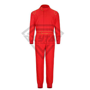 Traje de Carreras de Karting Rojo Profesional, Ropa Protectora de Alto Rendimiento, Cómodo, Duradero y Transpirable para Deportes de Motor - Product Image 1