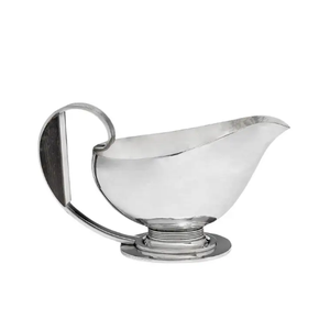 Plato para salsa de cena, cuenco para salsa, salsaera plateada, salsaera de acero inoxidable, plato para salsa de asado, platos para condimentos - Product Image 1