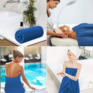 Ultra Soft <b>Microfiber</b> Bath <b>Towel</b> Set 2 Pack (27 X 54 Inches) Lightweight Quick Drying Highly Absorbent Sports <b>Towels</b> - Product Image 3