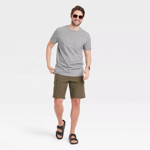 Men's Casual Wear T-Shirt Standard Fit Short Sleeve Crew Neck 100% Cotton Breathable Quick Dry Plus Size Plain Design Blank - Product Image 2