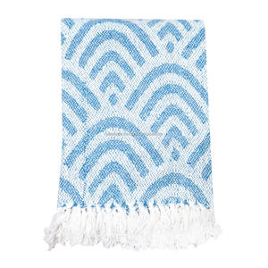 ผ้าห่มผ้าฝ้ายลายเพชรสีเขียวแบบใหม่ล่าสุดผ้าทอให้ความอบอุ่นสบายในฤดูหนาวดีไซน์แตกต่างกันในราคาถูก - Product Image 6