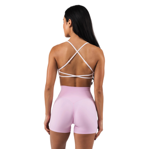 Sujetador deportivo sin costuras Tea Rose para mujer, con tirantes, de alta sujeción, elástico, para yoga, gimnasio, fitness, entrenamiento, top corto. - Product Image 2