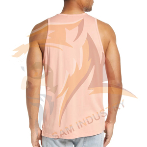 Camiseta sin mangas para hombre de alta calidad en oferta, camiseta sin mangas para hombre de la mejor calidad a bajo precio, servicios OEM, camiseta sin mangas personalizada - Product Image 3