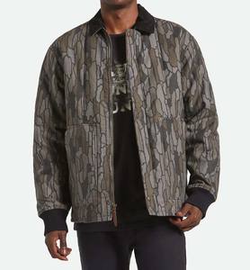 Chaqueta de Mezclilla Retro para Hombre, de Alta Calidad, al por Mayor, Personalizada, a la Moda, con Cierre, Impermeable, de Lona de Algodón - Product Image 2