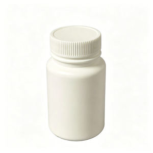 Flacon en plastique HDPE blanc de 100 CC pour médicaments, col 35-400, emballage plastique, bouteilles en plastique - Product Image 1