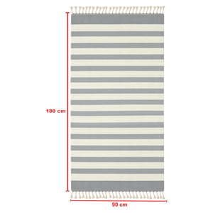 Toalla de playa Hammam con flecos, Colección Premium, toalla de playa turca a rayas Fouta para uso multipropósito - Product Image 6