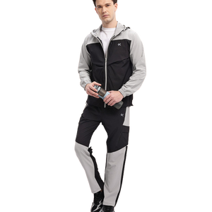 <b>Men's</b> Casual Tracksuits Long Sleeve Jogging Suits Sweatshirt Sets Track <b>Jackets</b> and Pants 2 Piece Sportswear Slim Fit Tracksuits - Product Image 1
