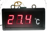 Contrôleur de température numérique LED grand format TRH-3306C et thermomètre à thermocouple type K PT100 4-20mA en plastique, OEM disponible