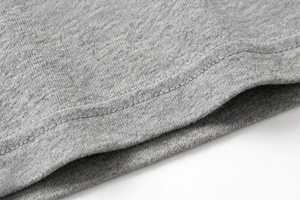 Camiseta Extra Grande para Hombre, 100% Algodón, Manga Corta, Cuello Redondo, Color Gris Jaspeado, Estilo Casual, Transpirable y Ecológica - Product Image 4