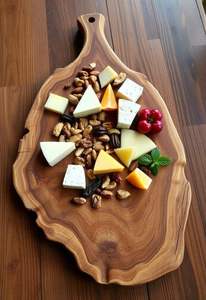 Planche à découper en bois de qualité supérieure pour la cuisine – Planche à découper durable et écologique, solide, élégante et respectueuse de l'environnement - Product Image 4