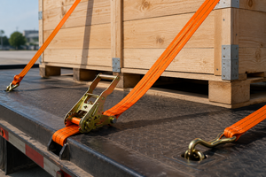 Correa de Trinquete Resistente a la Abrasión, Poliéster de 38 mm y 2000 kg para Sujeción de Carga en Camiones, Impresión Personalizada, Suministro de Fábrica OEM ODM - Product Image 4