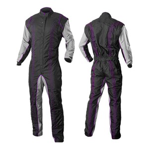 <b>Fireproof</b> Breathable Printed Karting Suit Professional Kart Racing Gear with Custom Design Polyester/Cotton <b>Material</b> - Product Image 1