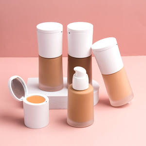 Fond de Teint Liquide Correcteur Longue Tenue Haute Qualité Fini Mat Couvrance Totale Emballage Verre Nouvelle Arrivée Marque Privée - Product Image 4