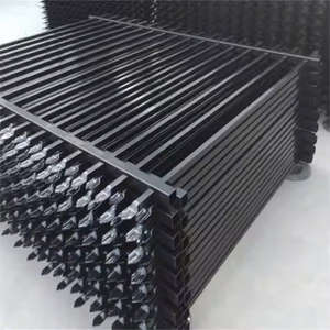 Valla Tubular Anti-Escalada Duradera del Fabricante, Paneles de Acero Galvanizado Ornamentales de Longitud Personalizada de Vietnam, Valla de 6 Pies de Altura - Product Image 6