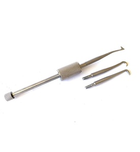 Removedor de Coronas Dentales Manual Ergonómico de Acero Inoxidable Premium con Empuñadura Acolchada de Lujo, Instrumento Dental con Certificación CE - Product Image 1