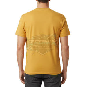 T-shirts brodés à manches courtes pour hommes, personnalisés, best-sellers, 100% coton, respirants et à séchage rapide - Product Image 4