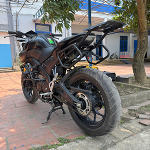 Porte-bagages arrière M Biker Yamaha MT 15 avec support de sac latéral, pièces et accessoires de moto pour le transport de bagages - Product Image 3