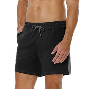 Pantalones cortos deportivos para hombre, transpirables, con logotipo personalizado, estampados digitales, 100% poliéster elástico, al por mayor, nueva tendencia. - Product Image 1