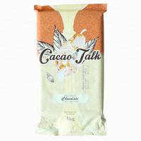 Bloc de chocolat blanc composé en gros 1KG pour la pâtisserie et la confiserie HALAL Fabricant OEM/ODM Expédition mondiale