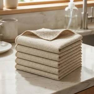 Manufacturer 100% Cotton <b>Kitchen</b> <b>Towels</b> Custom Logo Tea <b>Towels</b> Floral Pattern Highly Absorbent Household Textiles - Product Image 2