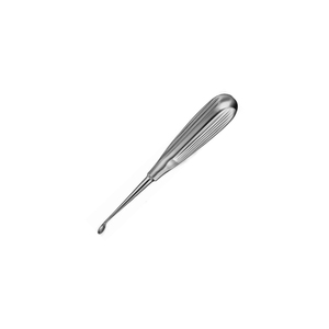 Curette Fourteen Inch Size Two Zero Angled Tip Stainless Steel Surgical Instrument for Orthopedic Surgery for sale - Product Image 2