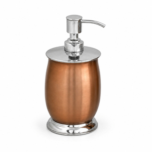 Hammered Gold <b>Soap</b> Dispenser Brass Pump <b>Hand</b> Liquid <b>Soap</b> Bottle <b>Refillable</b> Stainless Steel Lotion Container For Luxury Hotel Use - Product Image 3