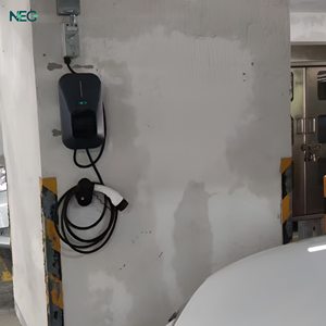 Cargador de Vehículos Eléctricos Comercial NEG Power, Nuevo, Carga Rápida AC, Montaje en Pared, Protección Completa, Control por Aplicación, 7/11/22kW, Blanco/Gris - Product Image 3